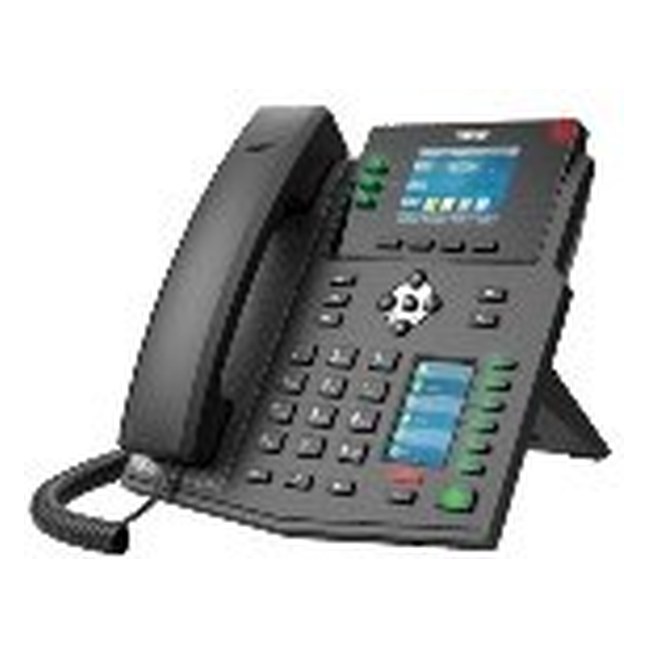[X4U] Fanvil economical gigabit phone,2 lines, POE, IPv6，1000 phonebook，2.28inch B/W screen with backlight
