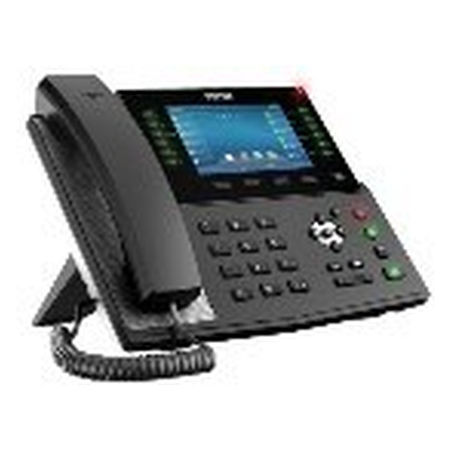 Fanvil economical gigabit phone,2 lines, POE, IPv6，1000 phonebook，2.28inch B/W screen with backlight