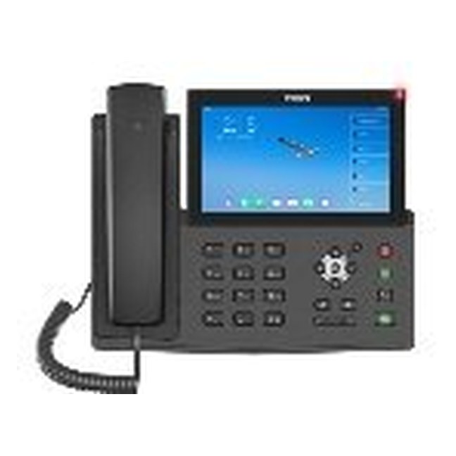Fanvil economical gigabit phone,2 lines, POE, IPv6，1000 phonebook，2.28inch B/W screen with backlight