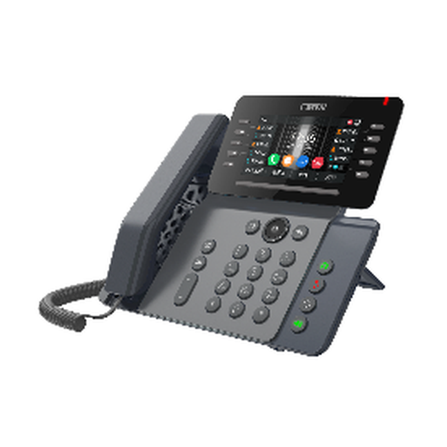 Fanvil economical gigabit phone,2 lines, POE, IPv6，1000 phonebook，2.28inch B/W screen with backlight
