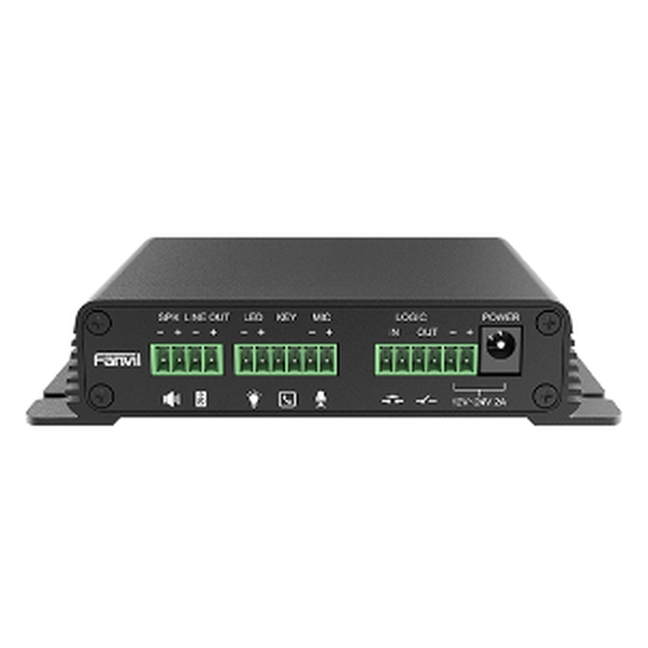 Fanvil economical gigabit phone,2 lines, POE, IPv6，1000 phonebook，2.28inch B/W screen with backlight