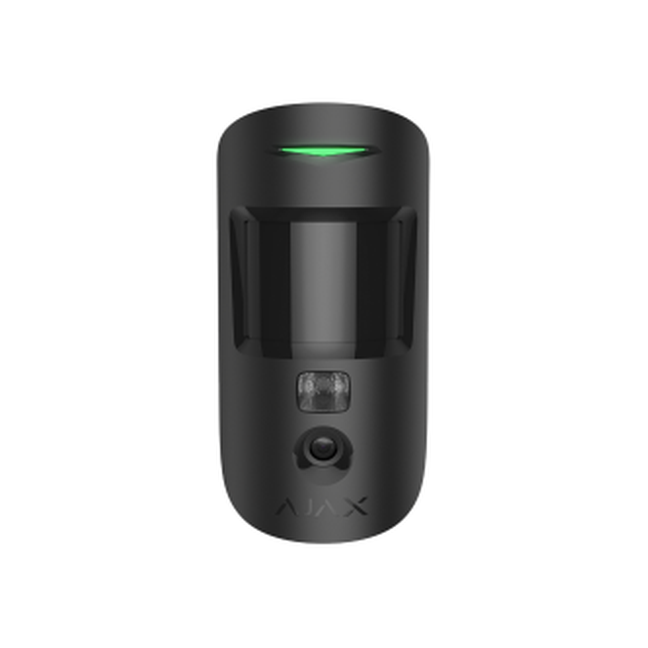 Wireless motion detector with visual photo alarm verification and pet immunity