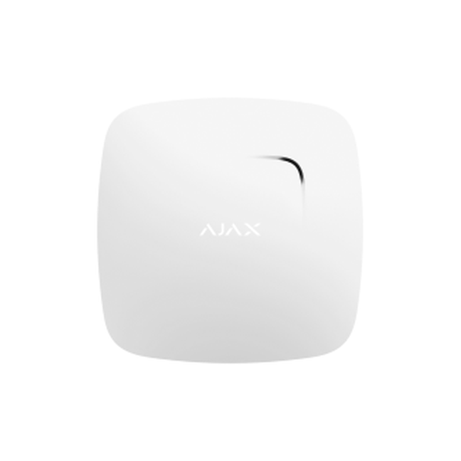 Wireless smoke, heat, and carbon monoxide detector with sounder