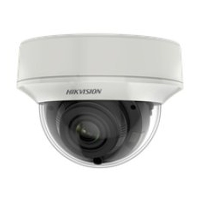 Hikvision Turbo 8MP CMOS Sensor, EXIR, 30m IR, Outdoor Dome EXIR,True WDR, 2.7~13.5mm Motorized…