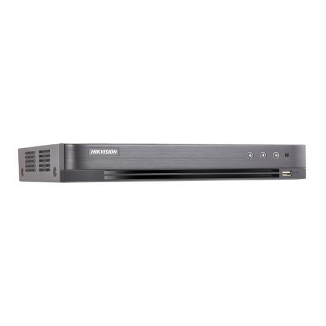 [iDS-7204HTHI-M1/XT] HIKVISION 4-ch 4K 1U H.265 AcuSense DVR - 1 HDD Support cameras buit in Audio