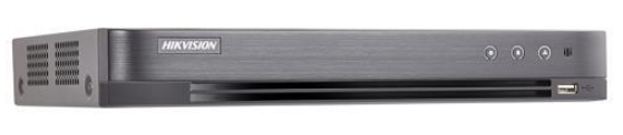 [iDS-7204HTHI-M2/XT] HIKVISION 4-ch 4K 1U H.265 AcuSense DVR - 2 HDD Support cameras buit in Audio