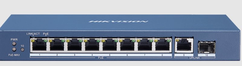 [DS-3E1326P-EI] HIKVISION 24 Port 10/100Mbps Fast Ethernet Smart POE Switch high power - 370W.