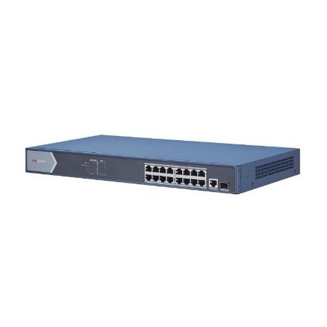 HIKVISION 16 Port Gigabit Smart POE Switch - high power 225 W.