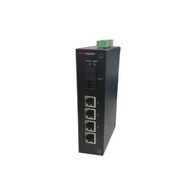 [DS-3D04T/ADAP] Hikvision 100M 4-Port Network Optical Fiber Receiver + POWER SUPPLY 48V 3.13A,150W