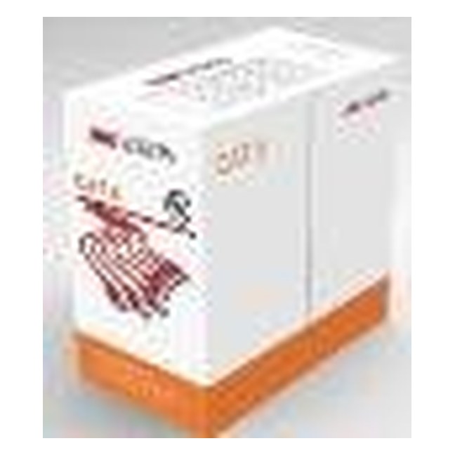CAT6 WHITE UTP Cable (305m per box) , Orang Color , 23 AWG