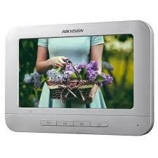 [DS-KH2220-S] Hikvision 7“ Screen LCD Indoor Station, Video Intercom Communication, Support Three Indoor Stations…