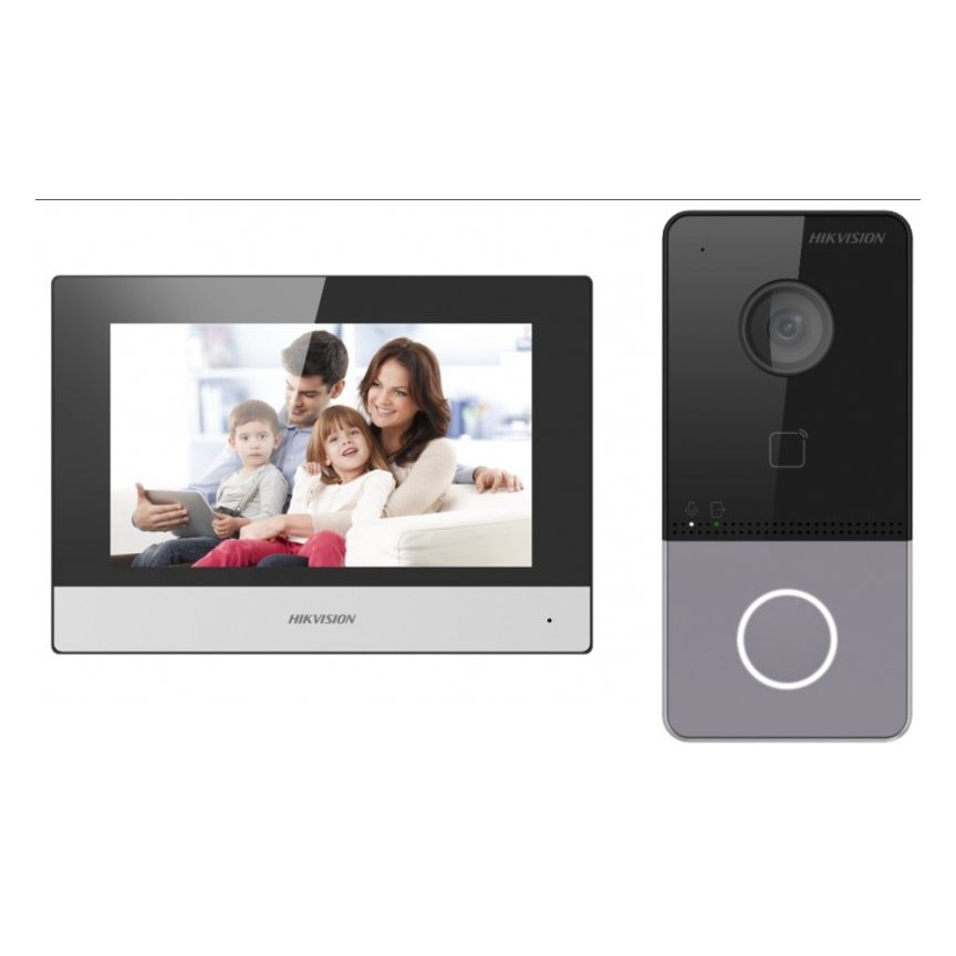 IP video intercom kit for villa or house, only one call button, 1pc DS-KV6113-WPE1, 1pc…