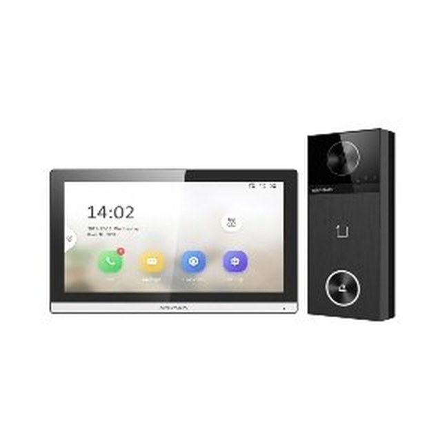 IP video intercom kit for villa with card reader