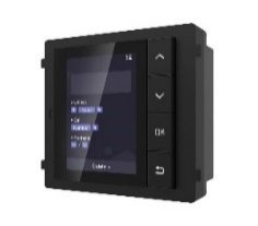 [DS-KD-DIS] KD8 Series Pro Modular Door Station 3.5 inch LCD screen, 4 buttons, backlight, IP65 ,Dial number…