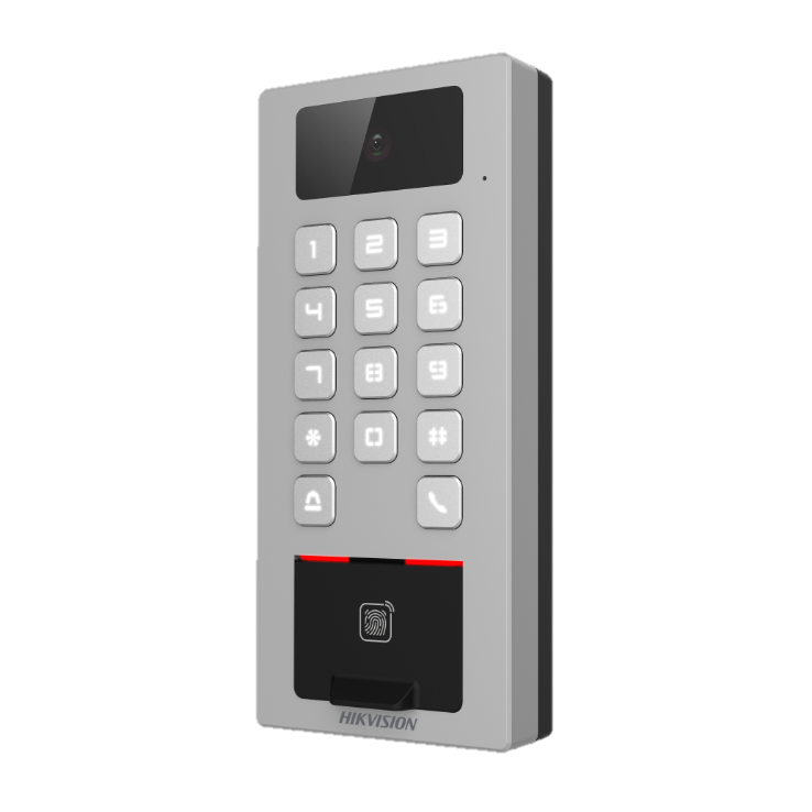[DS-K1T502DBFWX-C] Access Control Terminal Manage access control and intercom functions in one device IP65 & IK09…