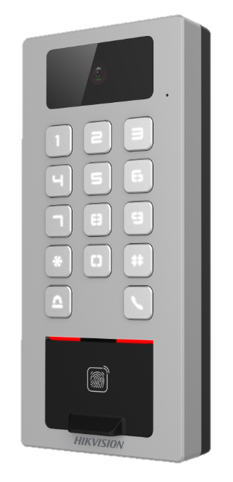 [DS-K1T502DBFWX-C] Access Control Terminal Manage access control and intercom functions in one device IP65 & IK09…