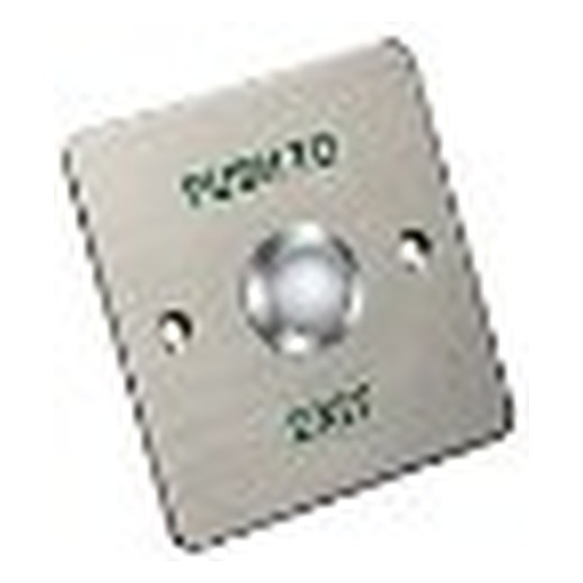 [DS-K7P01] Aluminum alloy panel, metal button; Dimension(L×W×H): 86×86×20mm(3.39×3.39×0.79").