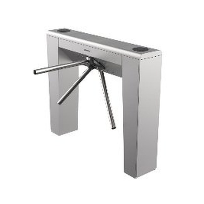 HIKVISION Value Tripod Turnstile built in card reader and support face device terminal, Right side.