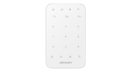 [DS-PK1-E-WB] 433MHz AX PRO Series Wireless Keypad