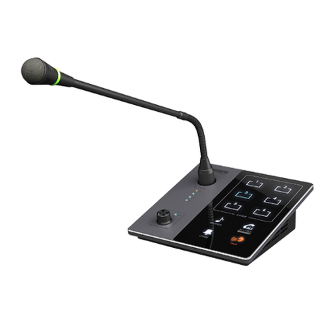 PA System 6 Zones Remote Control Station, transmission distance can be up to 600m