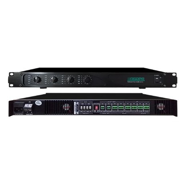 DSPPA 4*250W 4 Channels Digital Amplifier