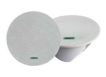 [DSP5211C] 10W 6.5" Frame-less Coaxial Ceiling Speaker with Cover
