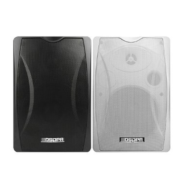 30W Wall Mount Speaker with Power Tap (Blackcolor)