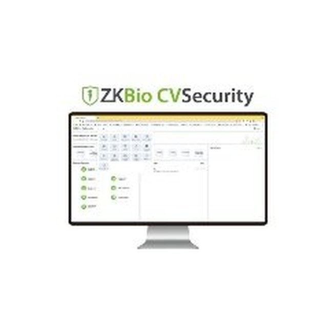 ZKTECO Bio CVSecurity WEB BASED DOOR MANAGEMENT SOFTWARE, Basic Package, 25DOORS