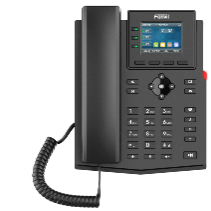 2.4-inch 320x240 pixel color screen, supporting 4 SIP lines and local 6-party conferencing
