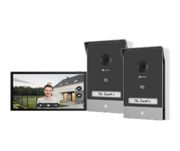 EZVIZ 2K Smart Home Video Interphone - two outdoor units and one indoor unit (WIFI)