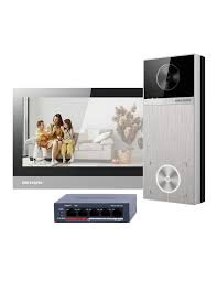 IP video intercom kit for villa including card reader without switch
