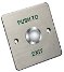 Aluminum alloy panel, metal button; Dimension(L×W×H): 86×86×20mm(3.39×3.39×0.79").