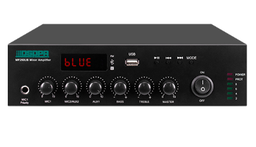 350W Digital Mixer Amplifier with USB /Bluetooth /FM/Chime/Siren/4 Mic(With PP and DC24V)