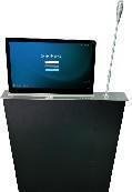 15.6" Full HD Condenser Ultra-thin Conference Terminal with Lifting Monitor & Microphone