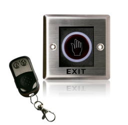 Infrared Sensor Exit Button with remote control